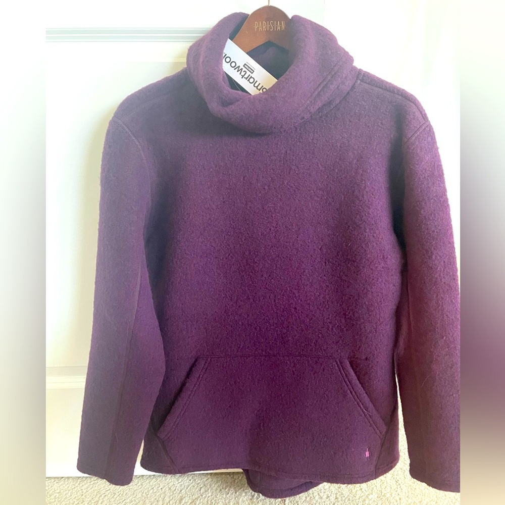 NWT SmartWool Hudson Trail Fleece Sweater - Merino Wool Size Small